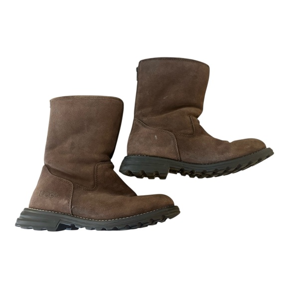 UGG Shoes - UGG Langley, Water Resistant Suede, fully lined sheepskin boots Size 6